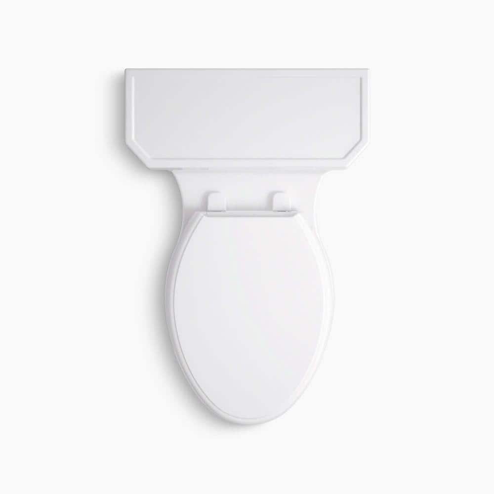 White High Efficiency Elongated One-Piece Toilet