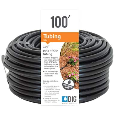 Drip Irrigation Tubing Irrigation Tubing The Home Depot