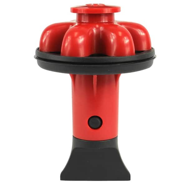 DANCO Disposal Genie II Garbage Disposal Strainer and Stopper in Red
