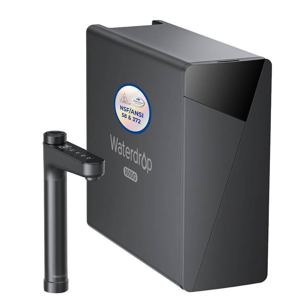 WD-X16 Tankless RO System: NSF/ANSI 58&372 Certified, 1600 GPD, 11-Stage Filtration, 3:1 Pure to Drain, BPA-Free