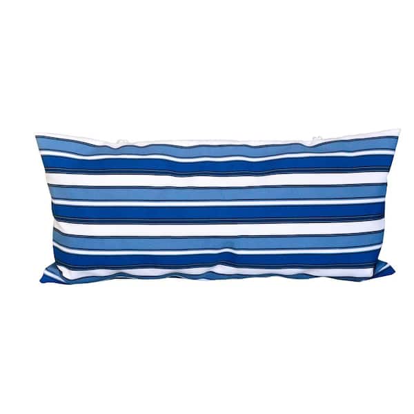 Algoma Deluxe Hammock Pillow, Blue Striped