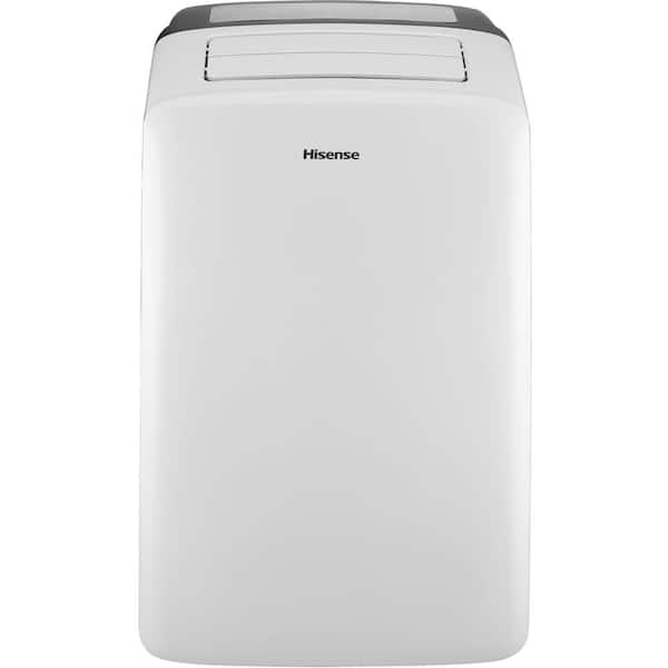 Hisense 8,000 BTU Portable Air Conditioner with Dehumidifier and I-Feel Temperature Sensing Remote