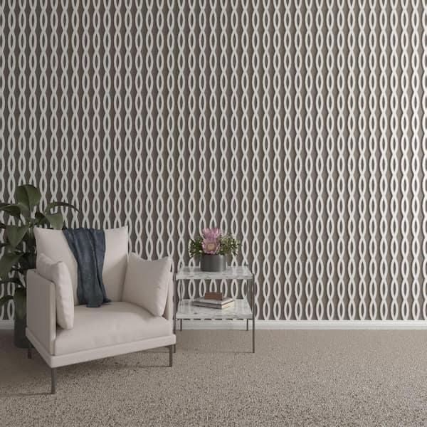 Ekena Millwork Rakaia 47 in. H x 0.375 in. W Slatwall Panels in PVC 22-Pack