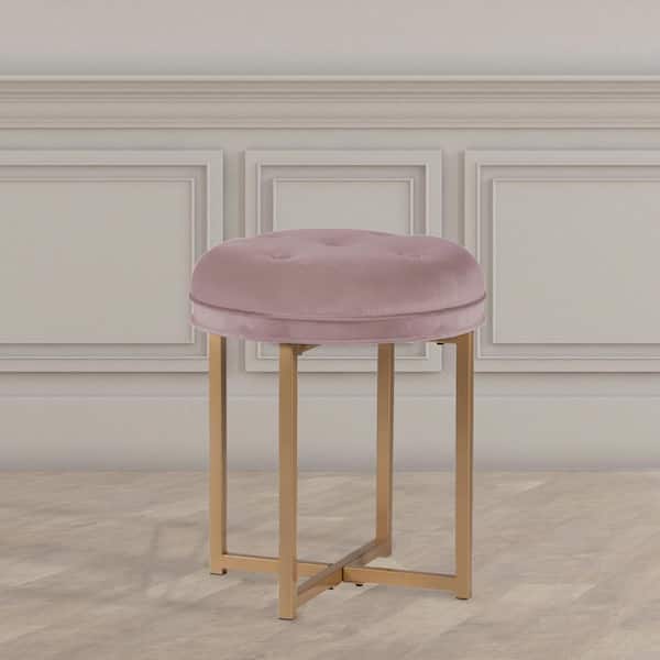 Blush Pink Vanity Stool Off 69, Vanity Chairs And Stools