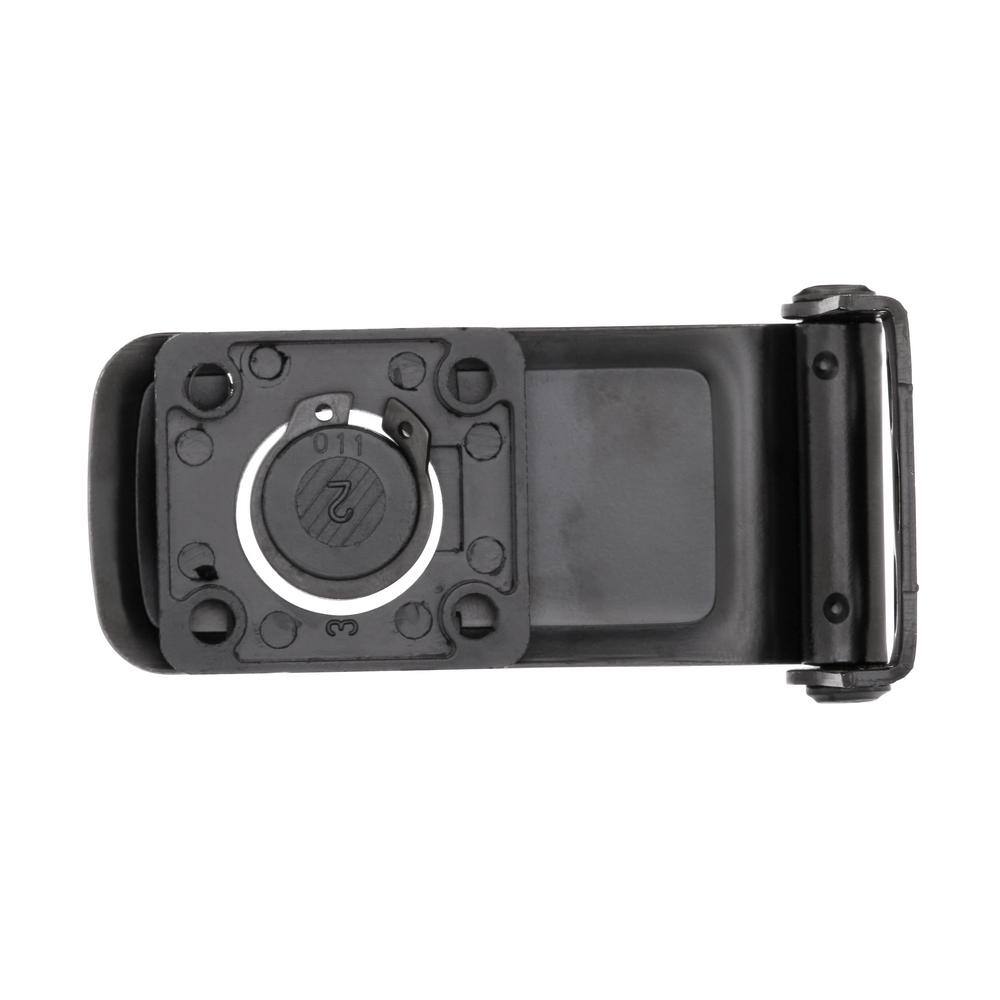 Everbilt Black Steel Key Locking Hasp with Screws and Keys