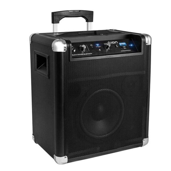 Ion 50-Watt Bluetooth Portable PA System on wheels with Handle