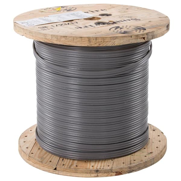 Southwire (By-the-Foot) 6-Gauge Solid SD Bare Copper Grounding Wire  10638590 - The Home Depot