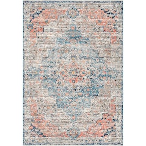 Celeste Persian Vintage Multi 8 ft. x 10 ft. Area Rug