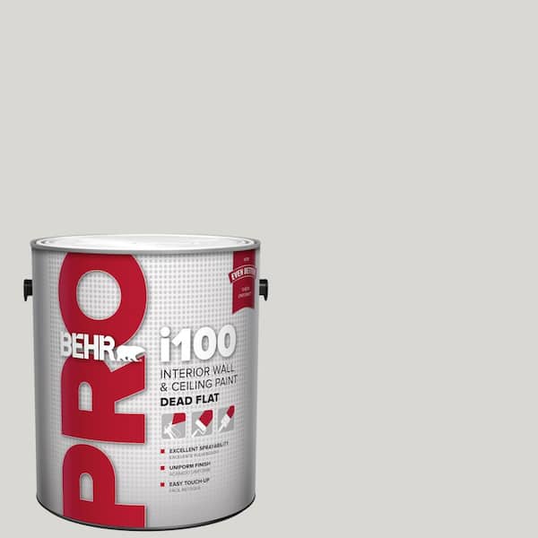 1 gal. #N360-1 Seagull Gray Dead Flat Interior Paint