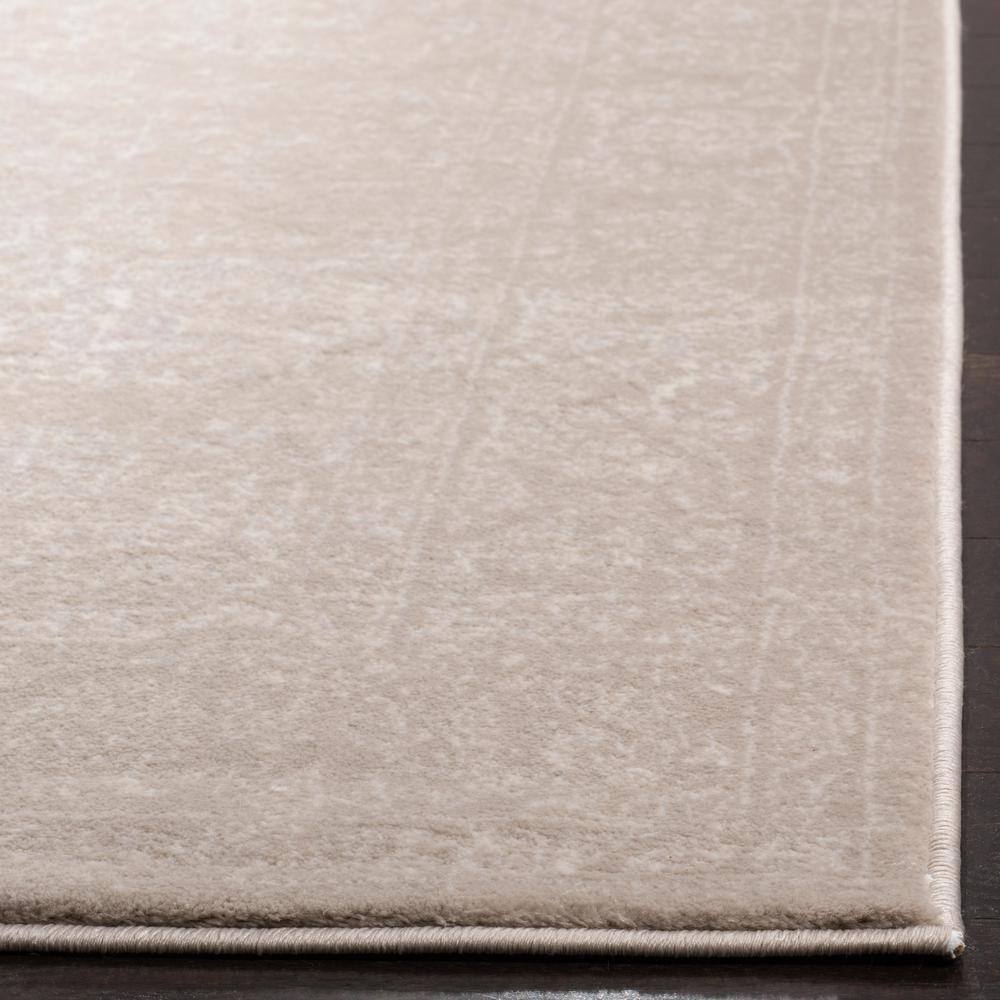 Carnegie Light Beige and Cream 3' x 5' Synthetic Area Rug