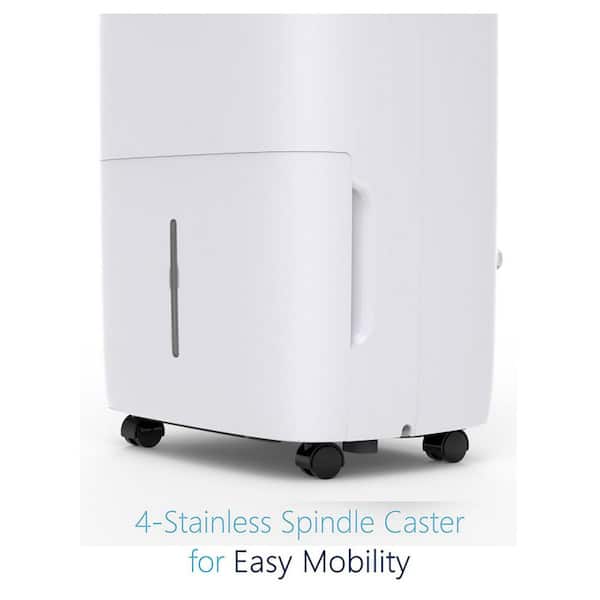 【返品不可】 JHS 25-Pt. 1500 sq.ft. Dehumidifier in. White with LED PCケーブル・コネクタ