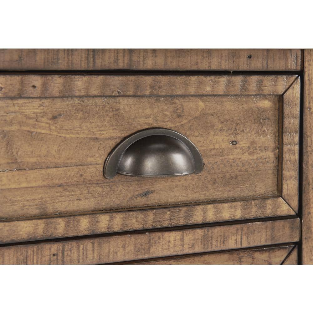 Monterey 16 in. Natural Chairside End Table with Power - thumbnail 9