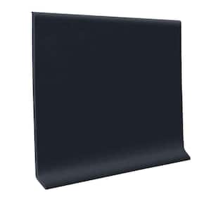Self-Stick Black 4 in. x 20 ft. x 0.080 in. Vinyl Wall Cove Base Coil