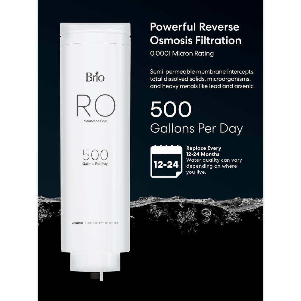 Brio White Reverse Osmosis Membrane Filter for ROSL500