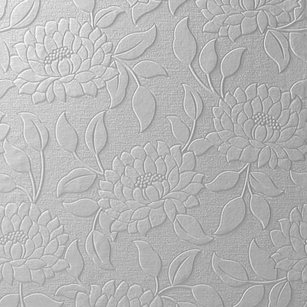 Graham & Brown Summer Paintable White Wallpaper