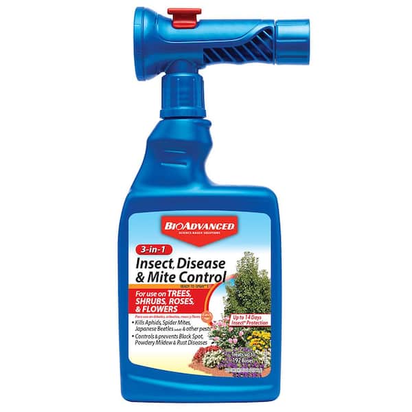 BIOADVANCED 32 oz. Ready-to-Spray 3-in-1 Insect, Disease and Mite Control