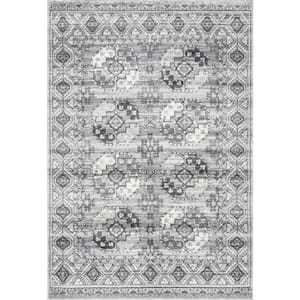 Shea Vintage Gray 5 ft. x 7 ft. 5 in. Area Rug