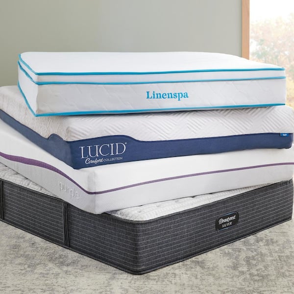 PURPLE Mattress Queen Medium Firm GelFlex Grid 9.25 in. Mattress