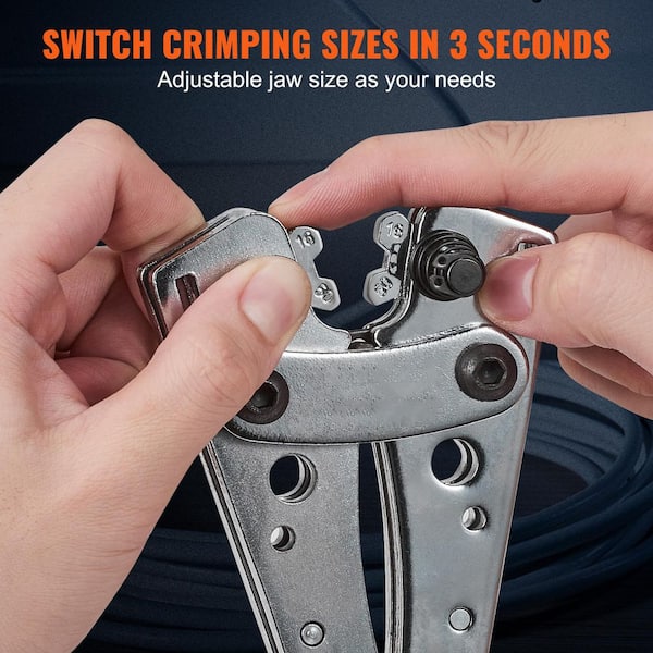 Battery Cable Lug Criping Tool - Wire Criper Tool for Heavy Duty,Wire