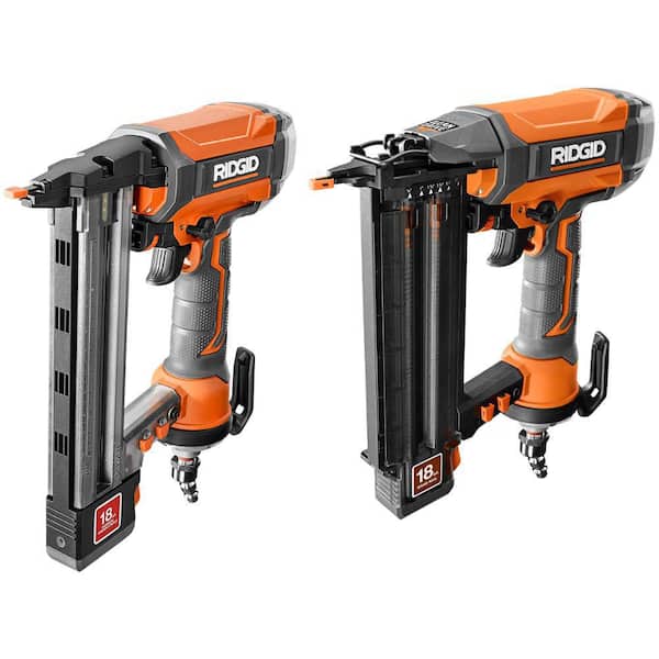 Pneumatic 18-Gauge 2-1/8 in. Brad Nailer with Pneumatic 18-Gauge 1-1/2 in. Finish Stapler (Tools Only)