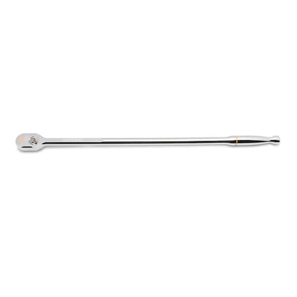 GEARWRENCH 1/2 in. Drive 120XP Full Polish Chrome Extra Long Handle Teardrop Ratchet