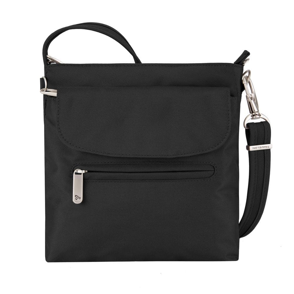 Travelon Black Anti-Theft Mini Shoulder Bag-42459-500 - The Home Depot