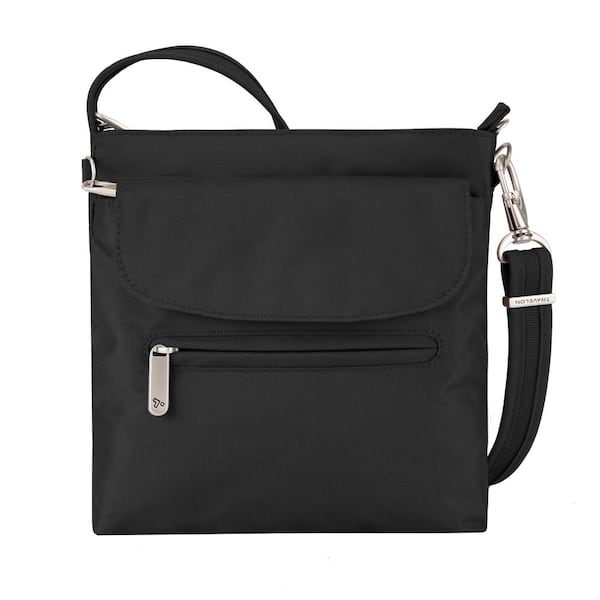 Travelon Black Anti-Theft Mini Shoulder Bag 42459-500 - The Home Depot