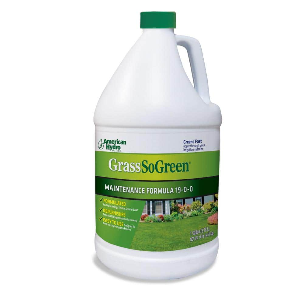 Reviews for American Hydro Systems 128 oz. 4000 sq. ft. Grass-so-Green  Liquid Lawn Fertilizer