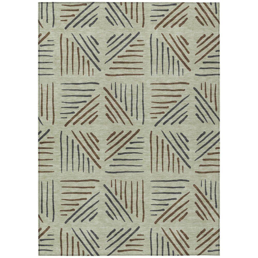 Chantille Machine Washable Indoor/Outdoor Abstract ACN2413 Celery 9 ft. x 12 ft. Area Rug price history on PriceWatchPro