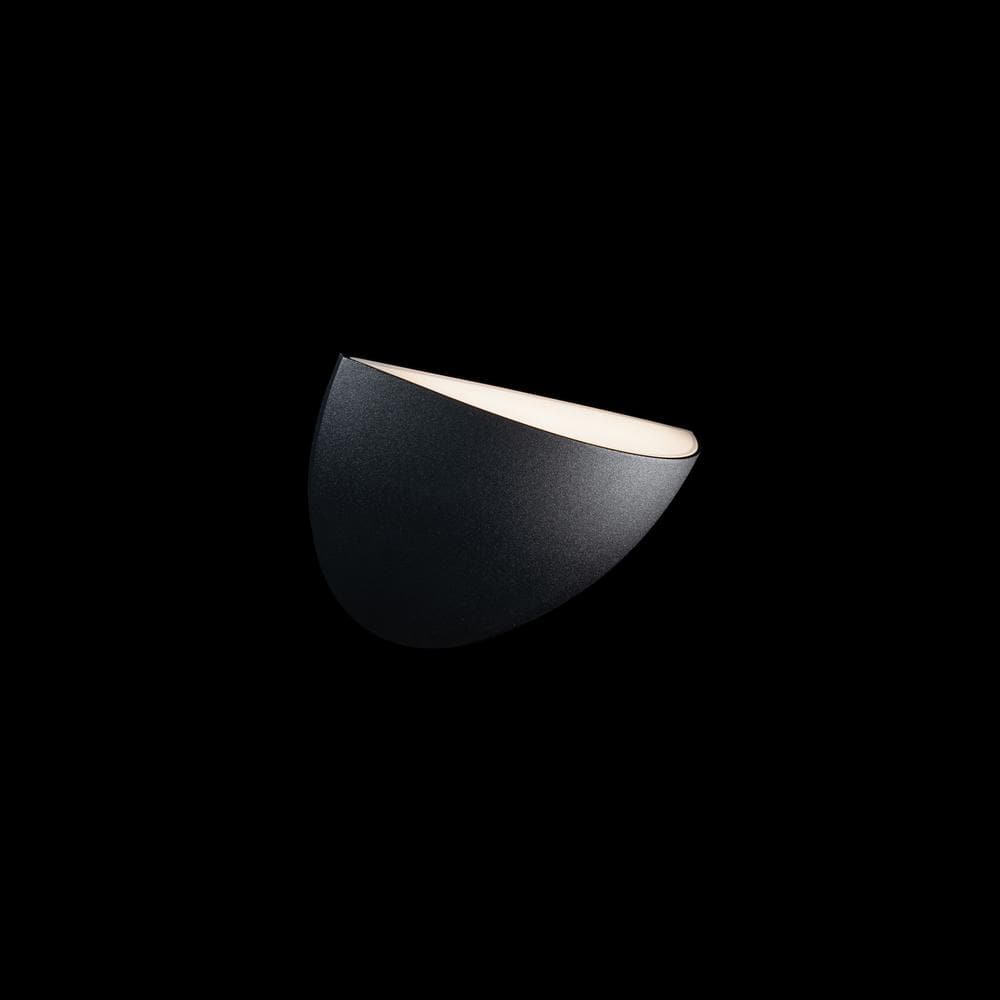 Collette 10" Black Aluminum LED Wall Sconce