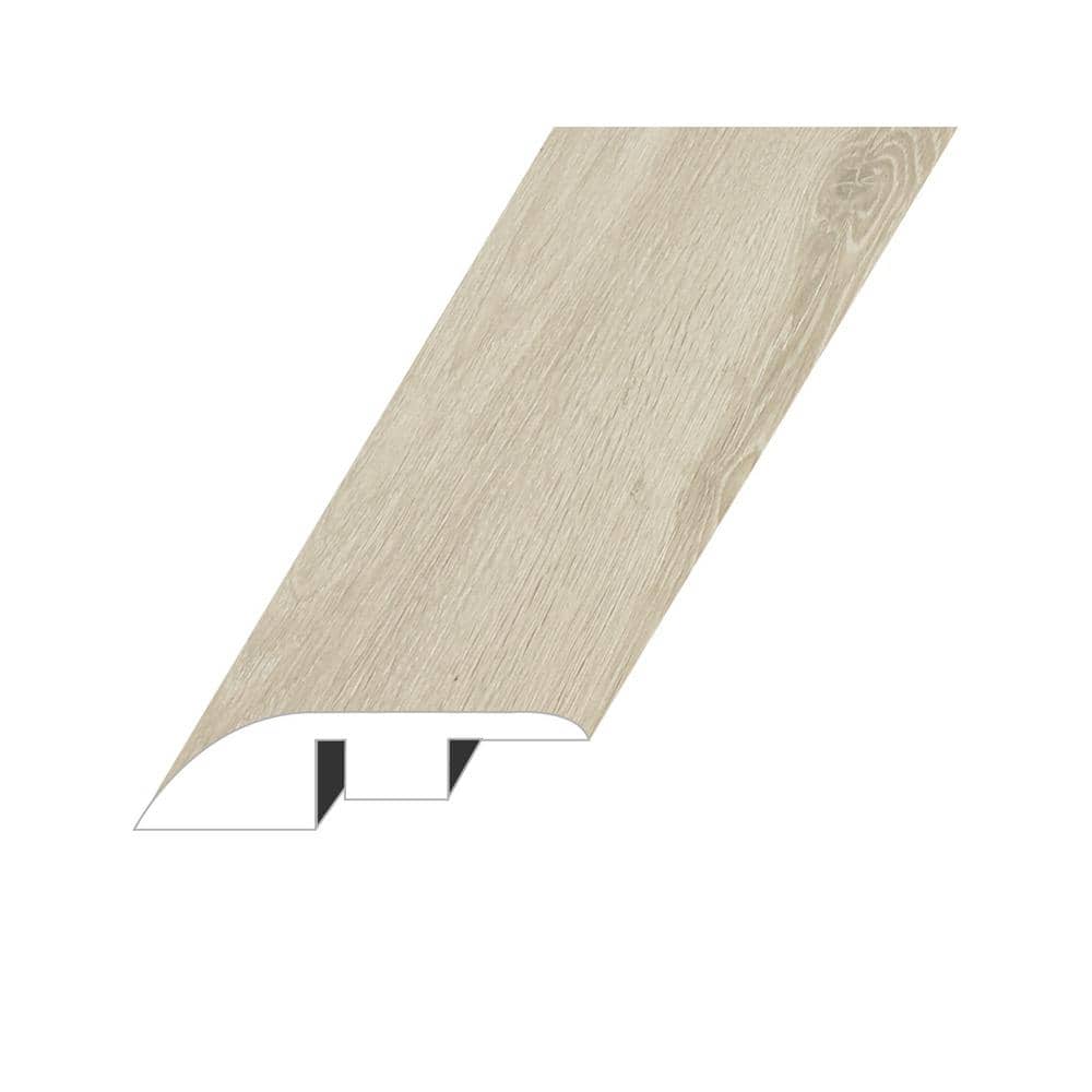 Lineage Lumen Ash 0.6 in. Thick x 1.8 in. W x 94.5 in. L HDF Waterproof Laminate Embossed Wood Look Reducer Molding price history on PriceWatchPro