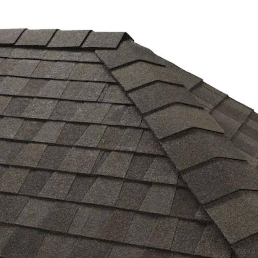 Gaf Ridge Caps GAF GAF Timbertex Hip and Ridge Asphalt Cap Shingles - Lifetime Limited ...