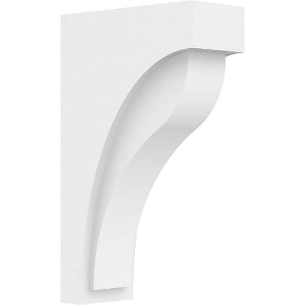 Ekena Millwork Standard 3.5 in. W x 13.375 in. H x 8 in. D Signature Urethane Polyurethane Corbel