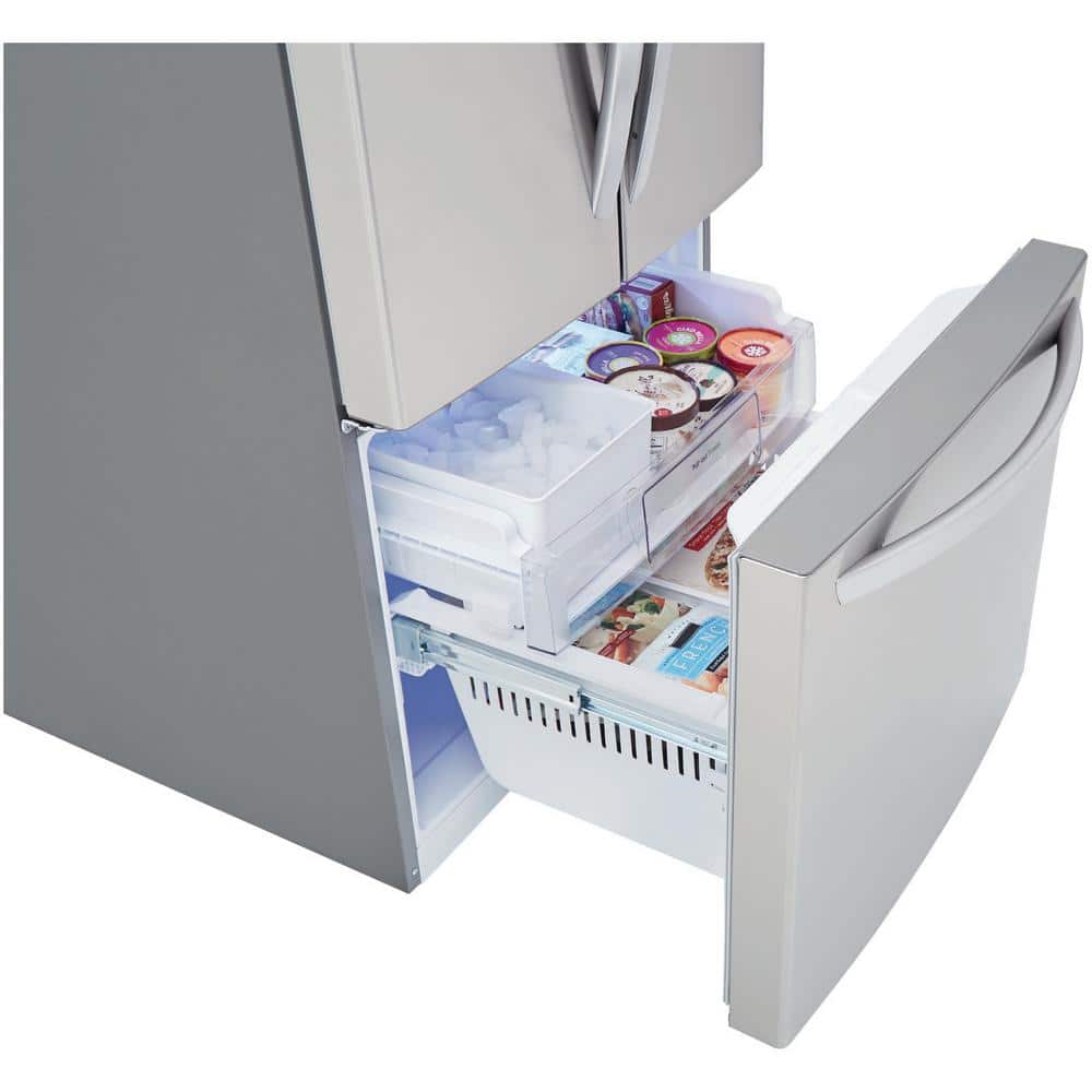 LG 22 Cu. Ft. Stainless Steel French Door Refrigerator