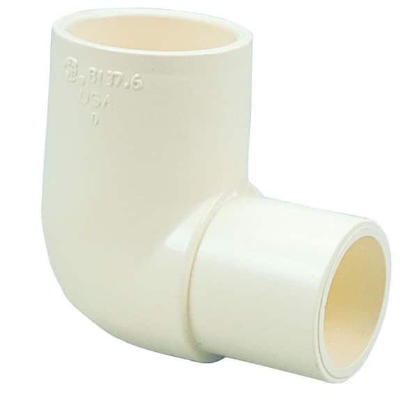 NIBCO 1/2 in. CPVC-CTS 90-Degree Spigot x Slip Street Elbow Fitting