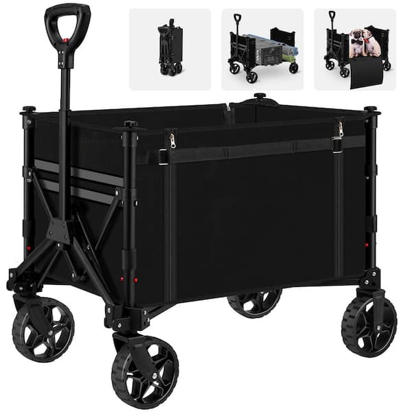 Collapsible Wagon Cart with Wheels for Outdoor Sport
