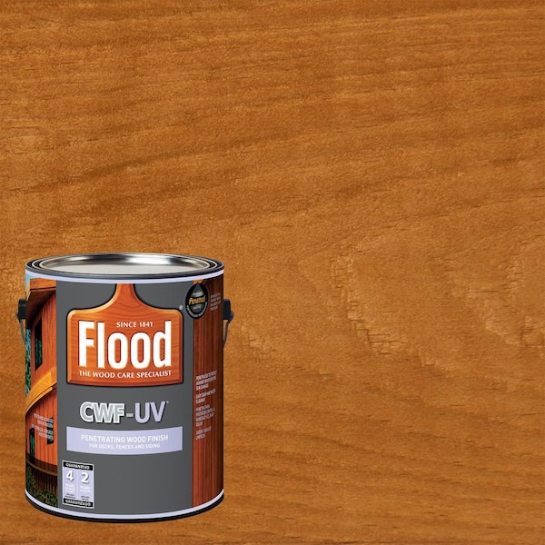 Flood 1 gal. Cedar Tone Transparent CWF-UV Exterior Wood Stain