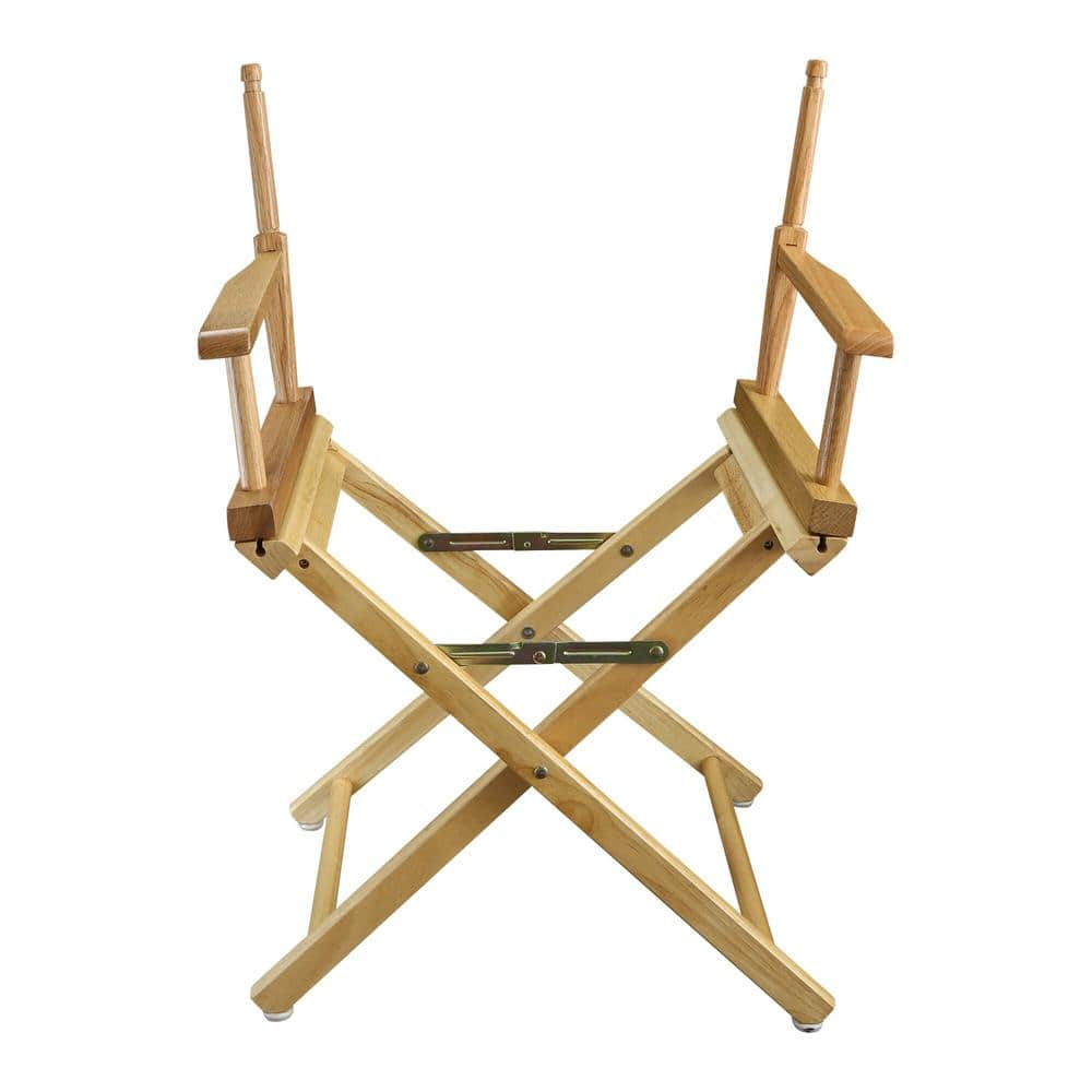 Casual Home 18 In Director S Chair Natural Solid Wood Frame 200 00   Natural Casual Home Folding Chairs 200 00 64 1000 