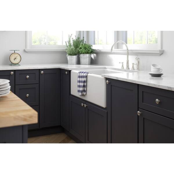 Liberty P67658M-SN-U 1-1/4 Domed Triangle-Base Cabinet Hardware Knob 2-Pack Liberty P67658M-SN-U 1-1/4 Domed Triangle-Base Cabinet Hardware Knob 2-Pack