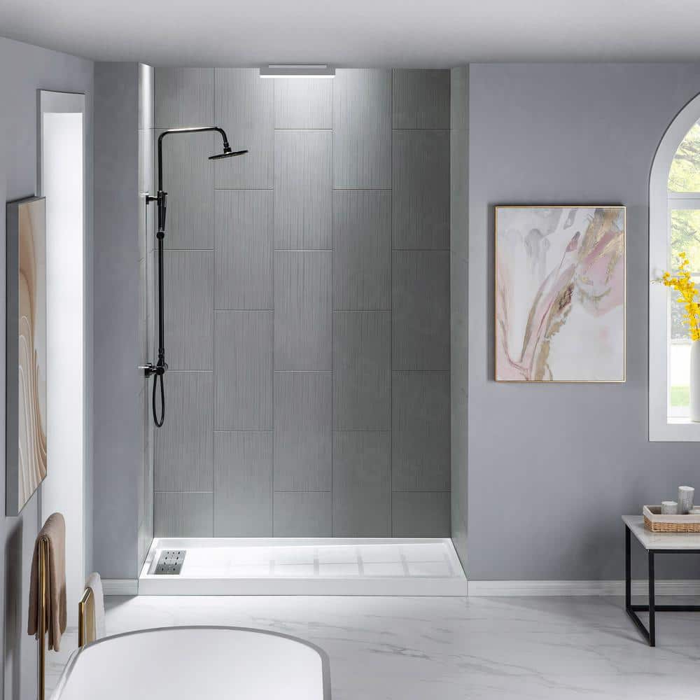 Laurel Mountain Alcove Shower Lowes Showers With Bench MAAX Utile 36 W X D  X 80 H Composite Direct-, image size:1000x1000