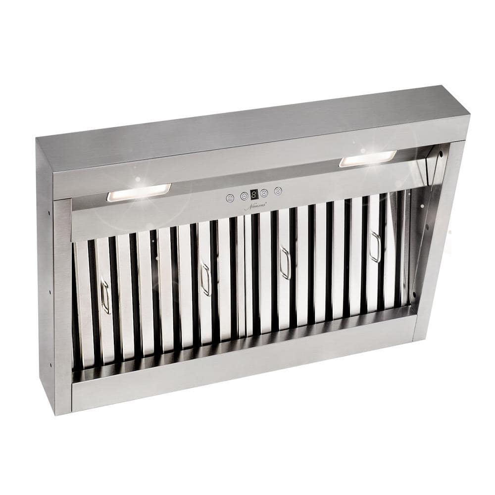 Akicon 30" Stainless Steel Charcoal Filtered Insert Range Hood