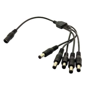SeqCam CCTV Power Cable Splitter (1 to 5)