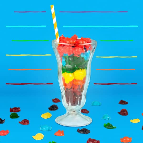 Nostalgia 40-Watt Red Gummy Candy Maker with 2-Melting Pots