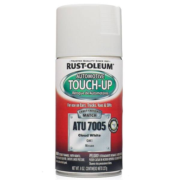 Rust-Oleum Automotive 8 oz. Cloud White Auto Touch-Up Spray (6-Pack)
