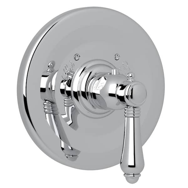 Italian Bath 7.88 in. x 0.59375 in. x 7.88 in. Trim Kit in Polished Chrome