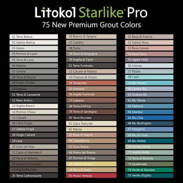 The Tile Doctor Starlike Pro Epoxy Grout 27 Caolino 5.5 lbs. PRO