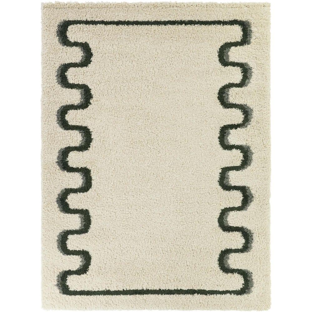 UPC 017411239141 product image for Binford Green/Blue 5 ft. x 7 ft. Area Rug | upcitemdb.com