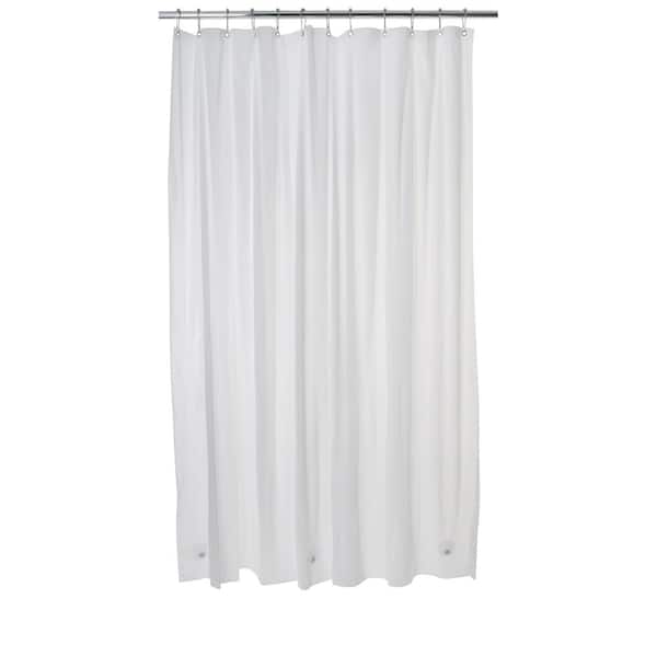 White Shower Curtain Liner, 70 X 78 Shower Curtain Liner