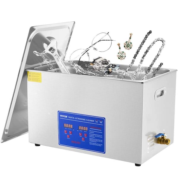 Ultrasonic Machine 30L with Digital Timer and Heater 40 KHZ Ultrasonic Machine for Cleaning Industrial