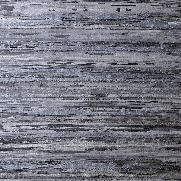 Arthouse Philomena Denim Blue Striated Wallpaper Sample